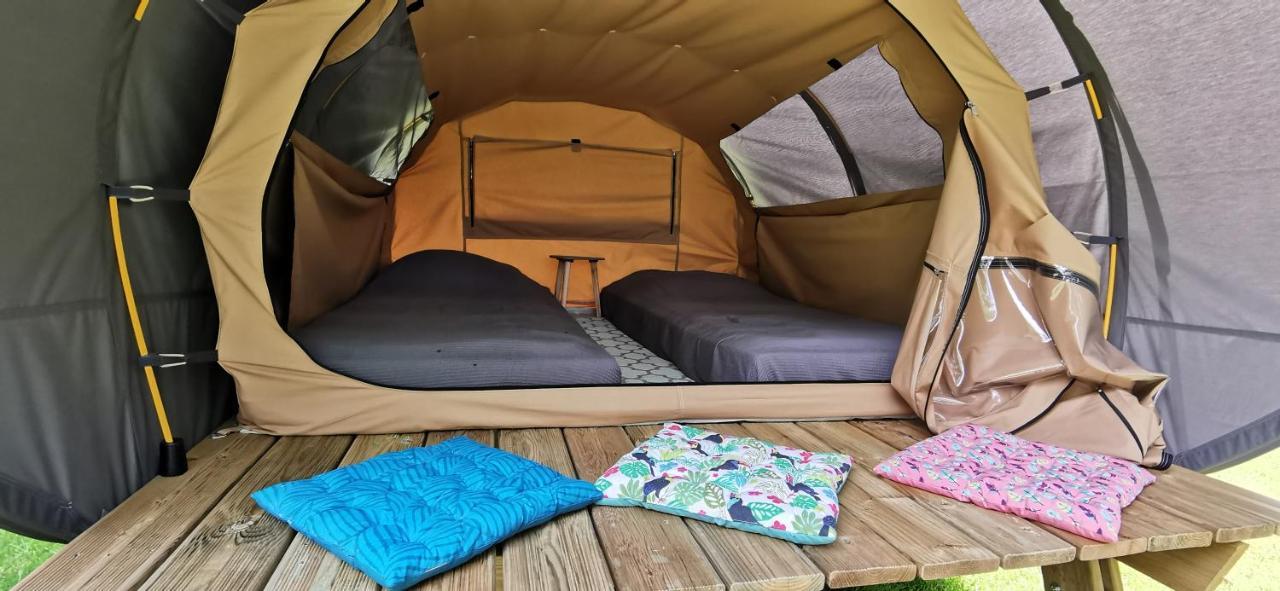 camping de la chagnée Saint-Aubin-le-Cloud Exterior foto