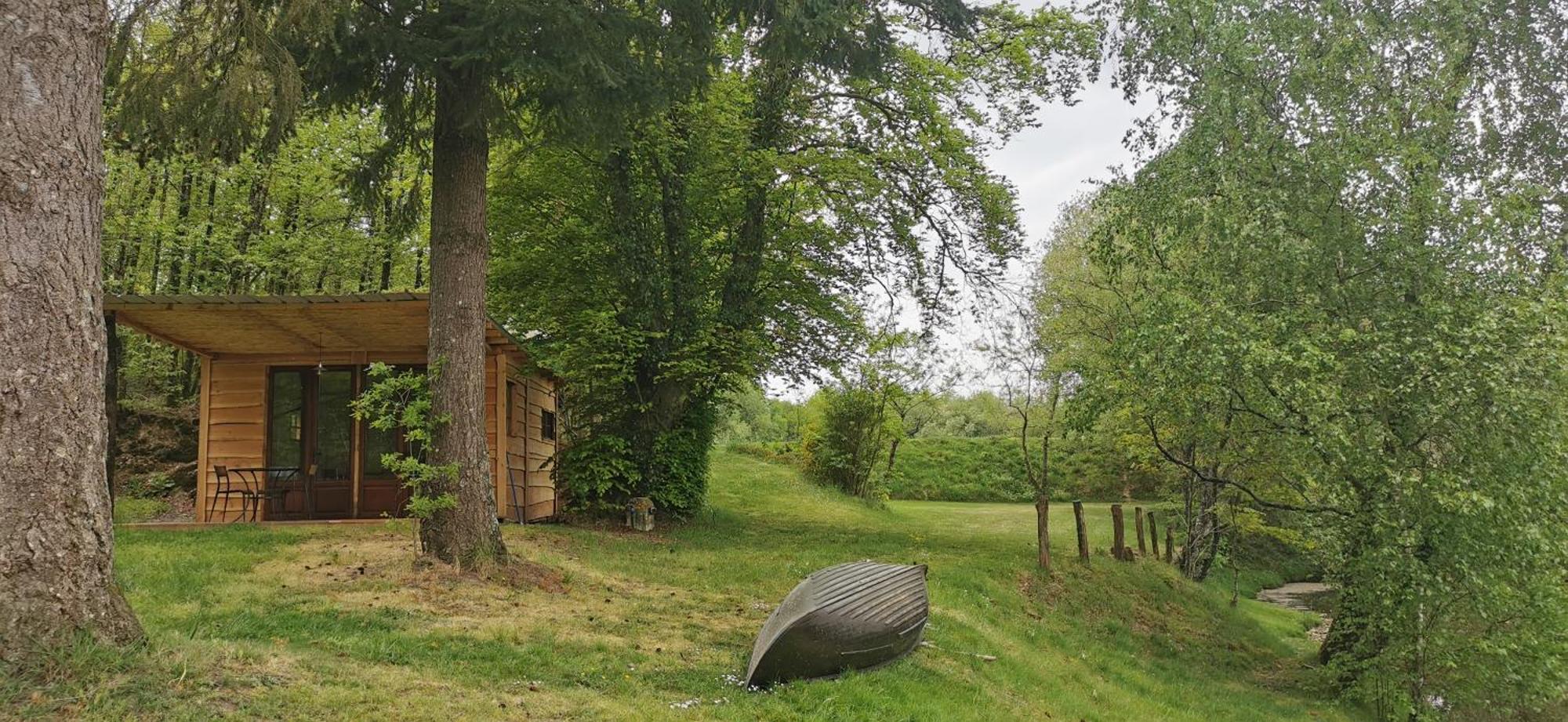 camping de la chagnée Saint-Aubin-le-Cloud Habitación foto