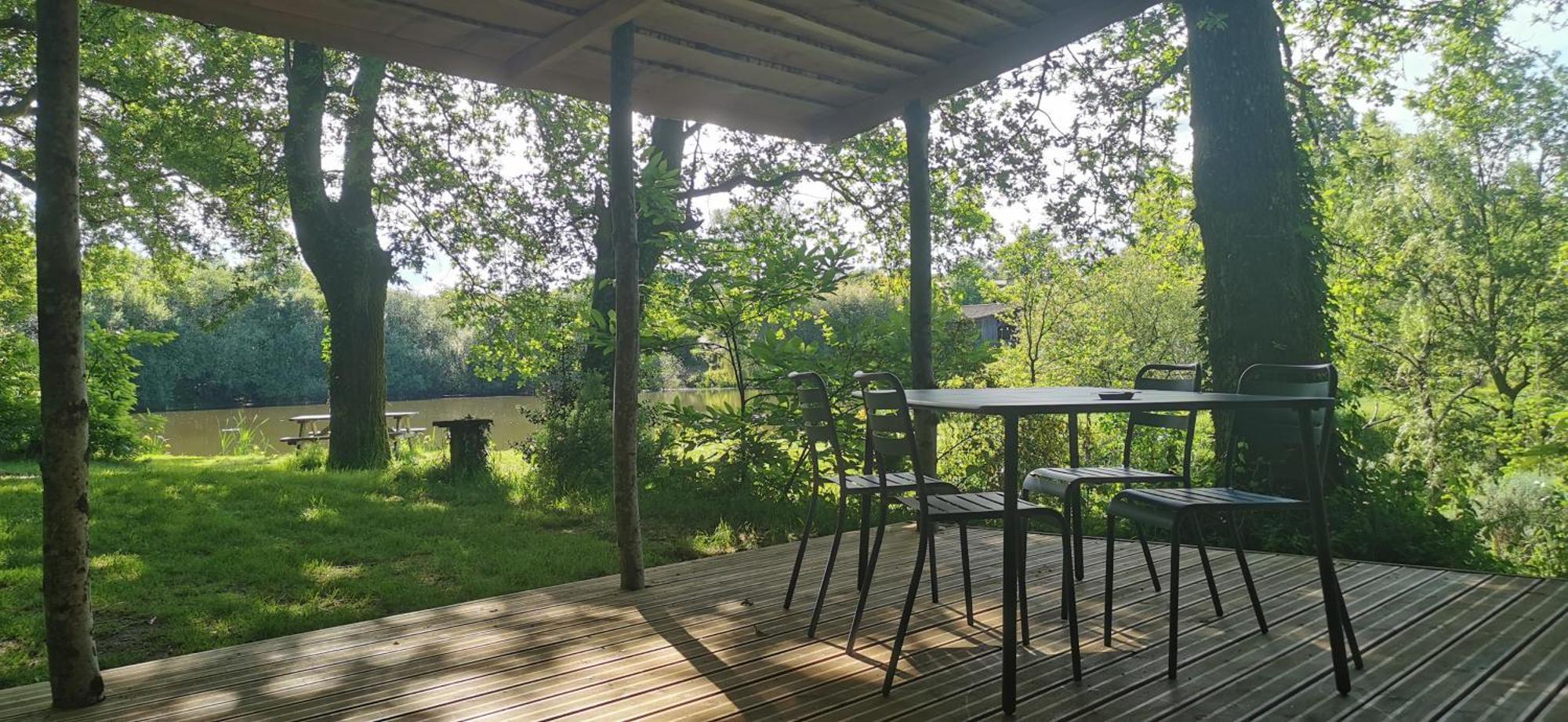 camping de la chagnée Saint-Aubin-le-Cloud Exterior foto